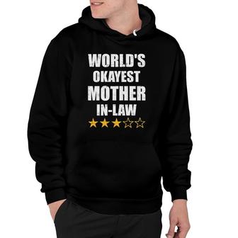World's Okayest Mother In Law For Mother's Day Hoodie | Mazezy