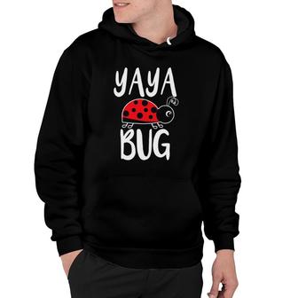 Yaya Bug Ladybug Greek Grandma Funny Hoodie | Mazezy UK