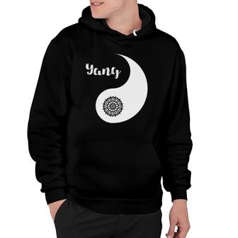 Yin & Yang For Valentine Cute Matching Couple Hoodie | Mazezy