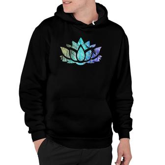 Yoga Lotus Flower Teacher And Student Gift Hoodie | Mazezy