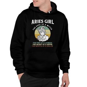 Zodiac Aries Women Aries Girl For Women Hoodie | Mazezy