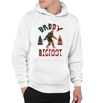 4Th Of July Father's Day Funny Dad Gift - Daddy Bigfoot Hoodie | Mazezy