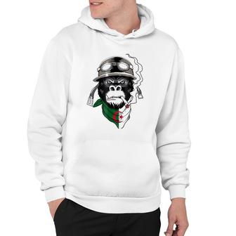 Algeria Algerian Flag Biker Tee Algeria Hoodie | Mazezy
