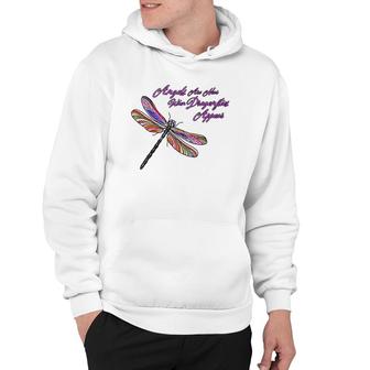 Angels Appear When Dragonflies Are Near - Gift Hoodie | Mazezy CA
