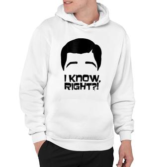 Archer I Know Right Archer Hairline Hoodie | Mazezy