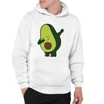 Avocado Vegan Food Vegetarian Dabbing Avocado Hoodie | Mazezy