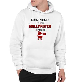 Bbq , Engineer By Day Grill Master By Night Hoodie | Mazezy