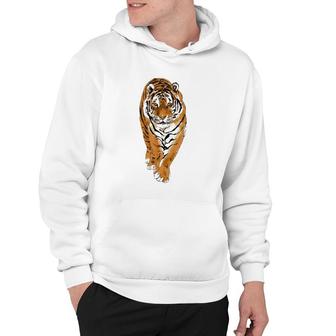 Bengal Tiger Lover Animal Lover Gift Hoodie | Mazezy