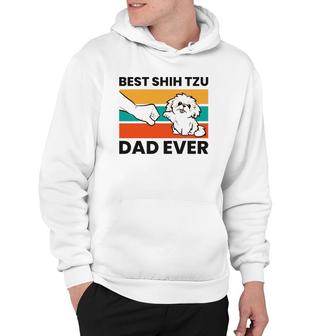 Best Shih Tzu Dad Ever Cute Shih Tzu Hoodie | Mazezy