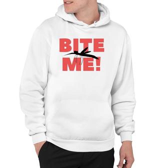 Bite Me Mosquito Insect Hoodie | Mazezy