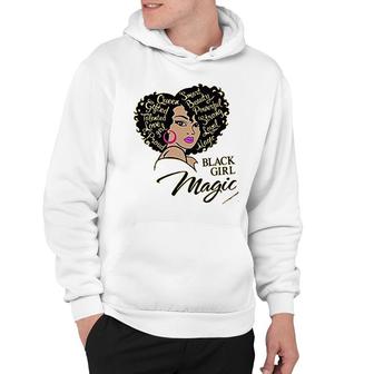 Black Girl Afro Queen Black Pride Gift Hoodie | Mazezy