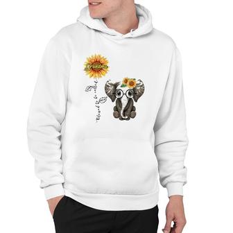 Blessed To Be Called Grandma Hippie Elephant Mother's Day Hoodie | Mazezy