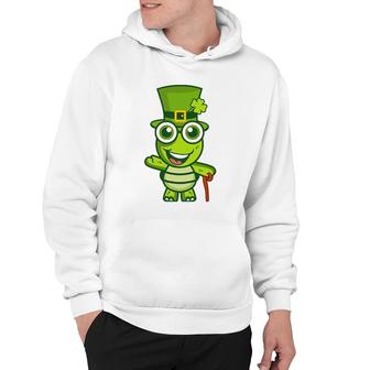 Boys St Patricks Day Turtle With St Patricks Costume Hoodie | Mazezy