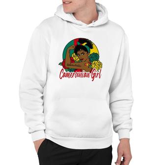 Cameroonian Girl Cameroon Woman Cameroonians Flag Hoodie | Mazezy