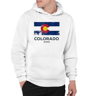 Colorado United States Flag Home Pride Hoodie | Mazezy