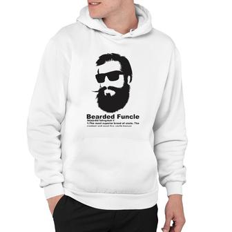 Cool Bearded Funcle - Birthday Gift My Fun Uncle Hoodie | Mazezy