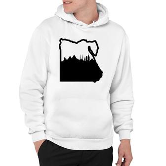 Cool Egypt Country Outline Cairo City Skyline Hoodie