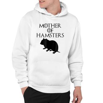 Cute & Unique Black Mother Of Hamster Hoodie | Mazezy