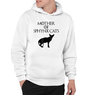 Cute & Unique Black Mother Of Sphynx Cats E010509 Ver2 Hoodie | Mazezy DE