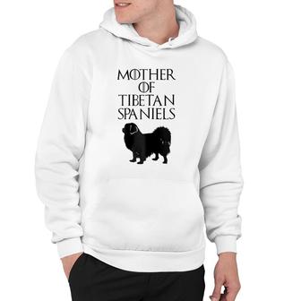 Cute Unique Black Mother Of Tibetan Spaniels E010782 Ver2 Hoodie | Mazezy