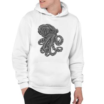 Deep Sea Octopus Animal Lover Hoodie | Mazezy
