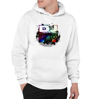 Dj Music Lover Music Player Sound Cool Funny Gift Hoodie | Mazezy