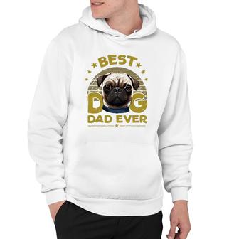 Dogs 365 Best Pug Dog Dad Ever Gift For Men Hoodie | Mazezy