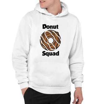 Donut Design For Women And Men Donut Squad Hoodie | Mazezy