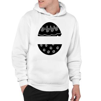 Easter Egg Monogram Bundle Flower Easter Hoodie | Mazezy