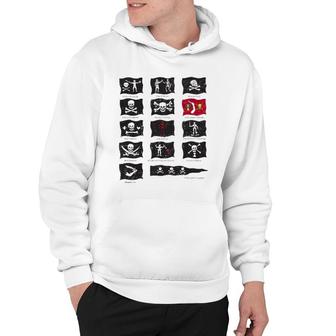 Famous Pirates Flags Pirates Lover Gift Hoodie | Mazezy