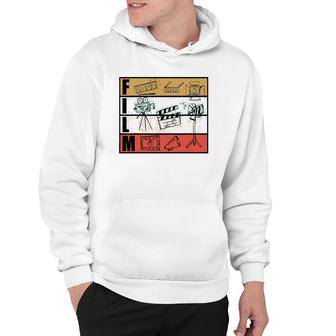Filmmaker And Movie Director Design For Filming Cameraman Hoodie | Mazezy UK