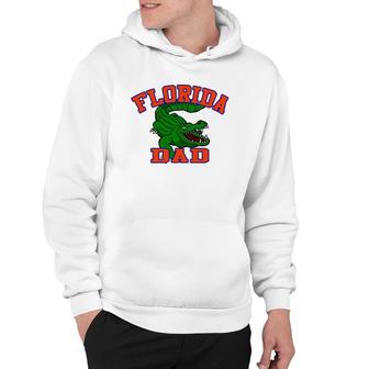 Florida Dad Green Crocodile Father's Day Gift Hoodie | Mazezy