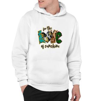 For The Love Of Sunshine Colorful Hoodie - Seseable