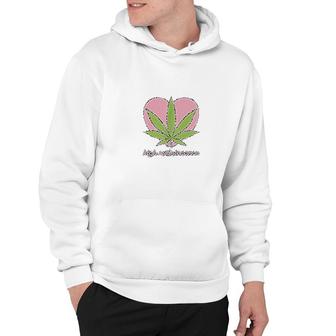 For Women High Maintenance Funny Marijuana Lover Hoodie - Thegiftio