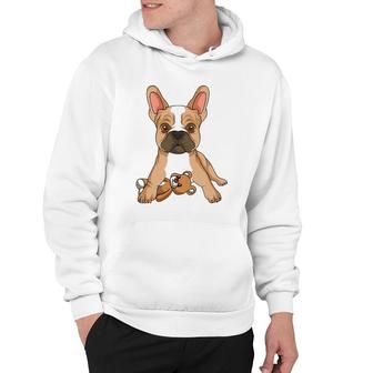 French Bulldog Frenchie Love Cute Dog Mom Funny Girls Hoodie - Thegiftio UK