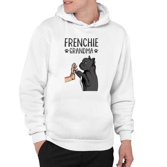 French Bulldog Grandma Frenchie Dog Lover Womens Hoodie | Mazezy UK