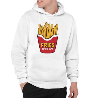 Fries Before Guys French Fries Hoodie | Mazezy