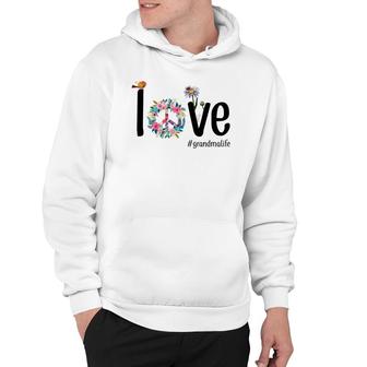 Funny Love Grandma Life Hoodie | Mazezy