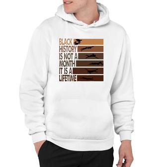 Funny Swimming Quote, Cool Black History Month For Swimming Hoodie | Mazezy