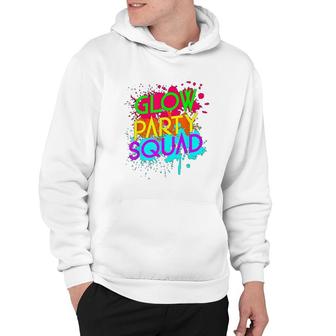 Glow Party Squad Funny Hoodie | Mazezy