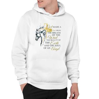 God Made A Horse From The Breath Of The Wind Beauty Of The Earth Soul Of An Angel Hoodie | Mazezy