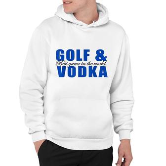 Golf And Vodka Hoodie | Mazezy