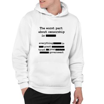 Government The Worst Part Hoodie | Mazezy