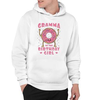Gramma Of The Birthday Girl Donut Bday Party Grandmother Hoodie | Mazezy