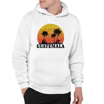 Guatemala Surfer Vintage Surf Surfing Guatemalan Souvenir Hoodie | Mazezy