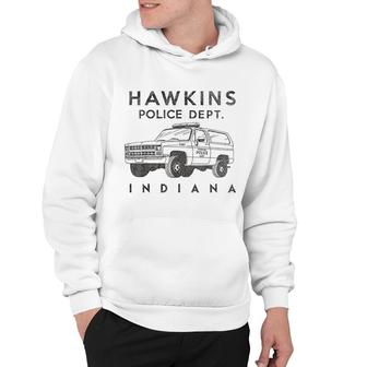 Hawkins Police Hoodie | Mazezy