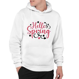 Hello Spring Simple Hoodie | Mazezy