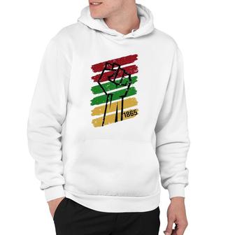 Juneteenth 1865 Vintage Men Women Boys Girls Kids Toddler Hoodie | Mazezy