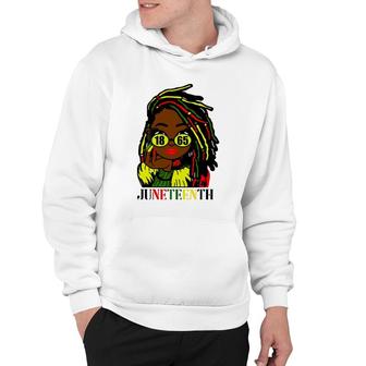 Juneteenth Is My Independence Day Black History Black Girl Hoodie | Mazezy