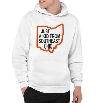 Just A Kid From Athens Ohio, Kids Mens Womens Hoodie | Mazezy DE